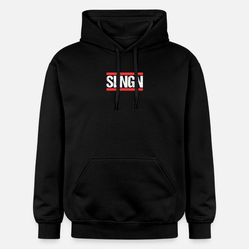 Solingerin Solinger Solingen - Gildan Unisex Softstyle® Midweight Hoodie - Schwarz