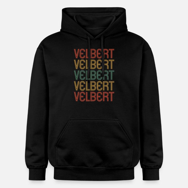 Velbert Velberterin Velberter Stadt Velbert - Gildan Unisex Softstyle® Midweight Hoodie - Schwarz