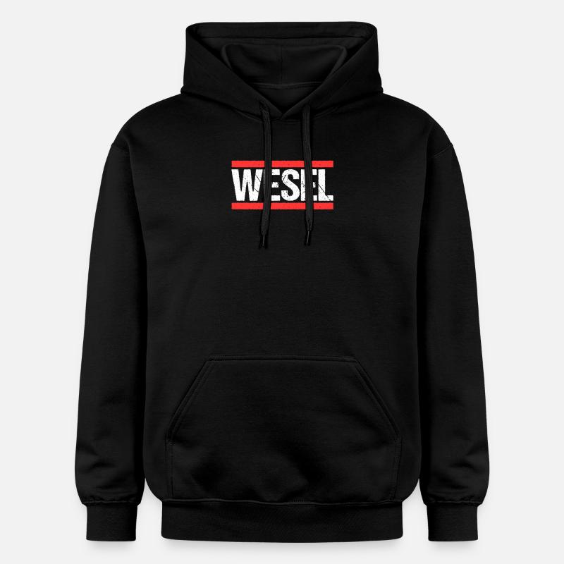 Weselerin Weseler Wesel - Sweat à capuche Softstyle® Gildan Unisexe - noir