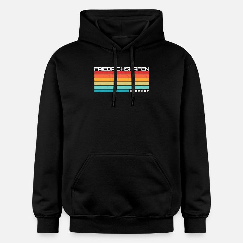 Friedrichshafener Friedrichshafen - Sweat à capuche Softstyle® Gildan Unisexe - noir