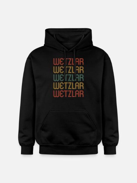 Wetzlarerin Wetzlarer Wetzlar - Gildan Unisex Softstyle® Midweight Hoodie - black