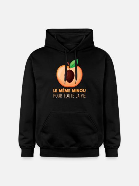 EVG Marié Futur - Sweat à capuche Softstyle® Gildan Unisexe - noir