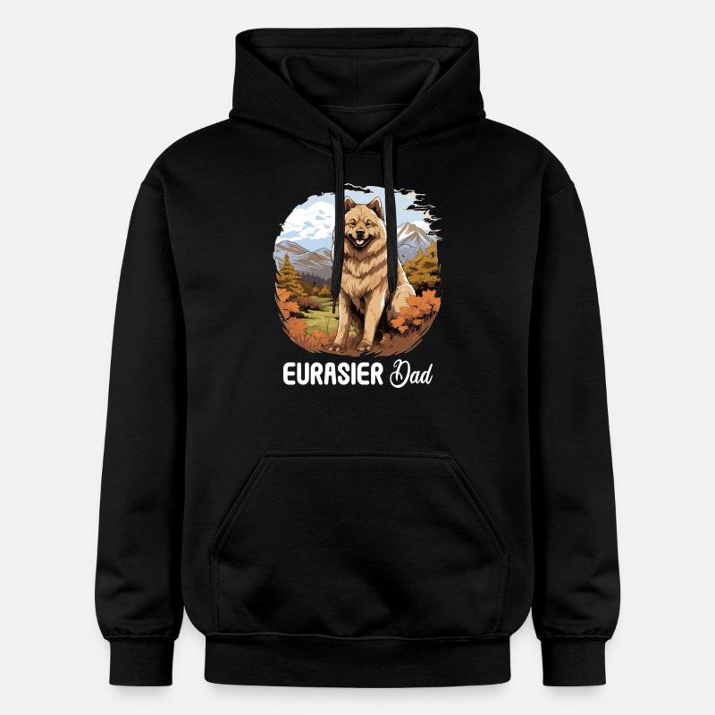Chien Eurasier - Sweat à capuche Softstyle® Gildan Unisexe - noir