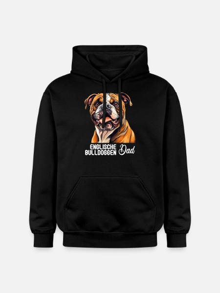 Chien Bouledogue anglais - Sweat à capuche Softstyle® Gildan Unisexe - noir