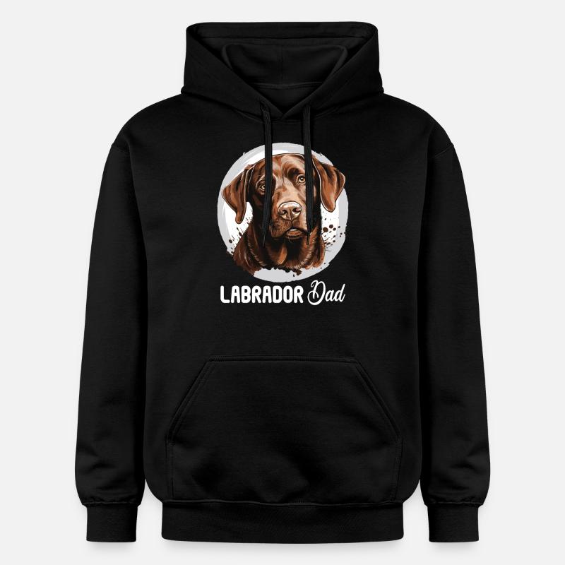 Labrador - Sweat à capuche Softstyle® Gildan Unisexe - noir