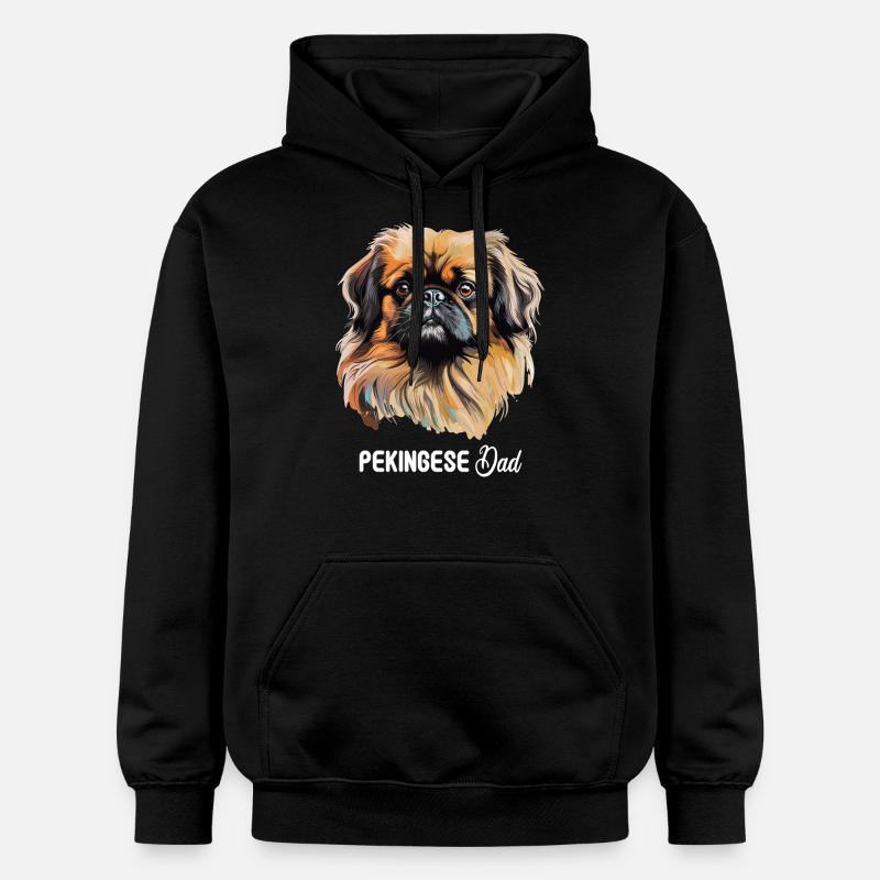 Pékinois - Sweat à capuche Softstyle® Gildan Unisexe - noir