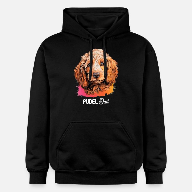 Caniche - Sweat à capuche Softstyle® Gildan Unisexe - noir