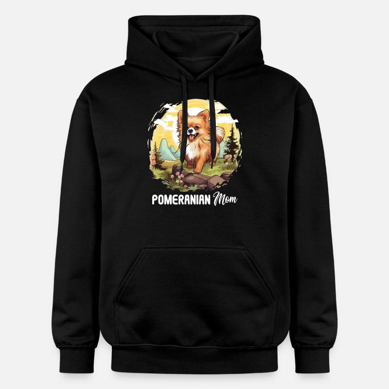 Poméranien - Sweat à capuche Softstyle® Gildan Unisexe - noir