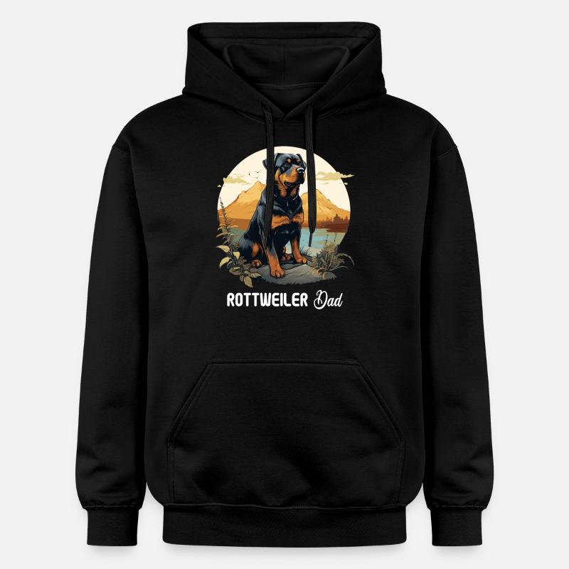 Rottweiler - Sweat à capuche Softstyle® Gildan Unisexe - noir