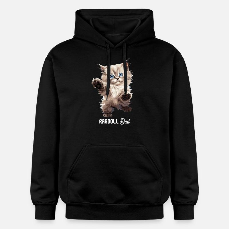 Poupée de chiffon - Sweat à capuche Softstyle® Gildan Unisexe - noir