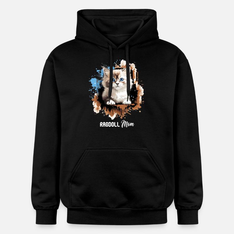 Poupée de chiffon - Sweat à capuche Softstyle® Gildan Unisexe - noir