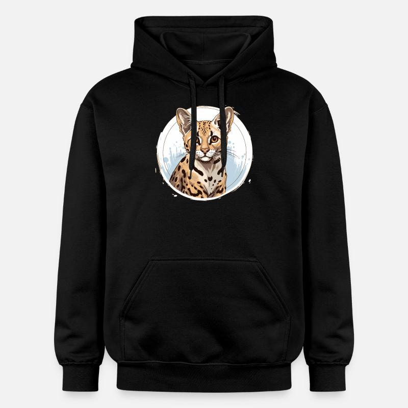 Savane - Sweat à capuche Softstyle® Gildan Unisexe - noir