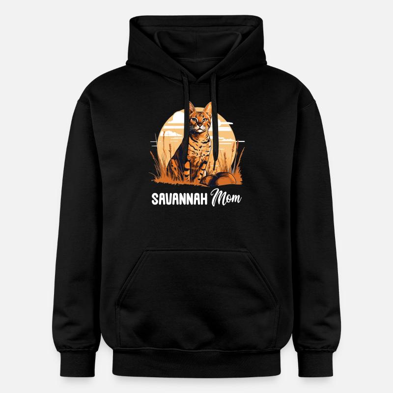 Savane - Sweat à capuche Softstyle® Gildan Unisexe - noir