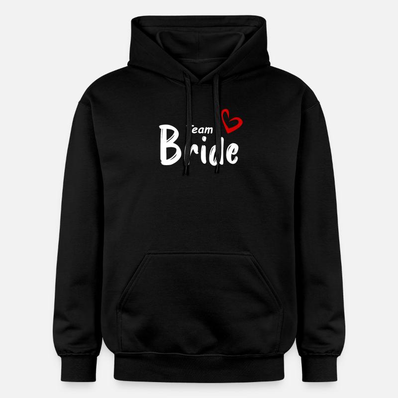 Mariée d’équipe - Sweat à capuche Softstyle® Gildan Unisexe - noir