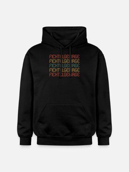 Fichtelgebirge - Gildan Unisex Softstyle® Midweight Hoodie - black