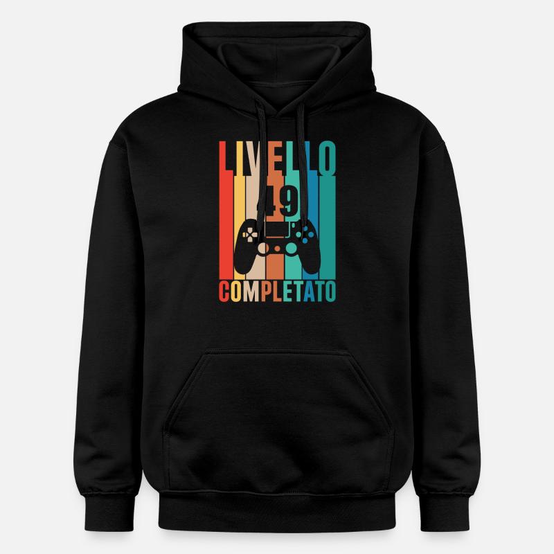 Livello 49 - Sweat à capuche Softstyle® Gildan Unisexe - noir