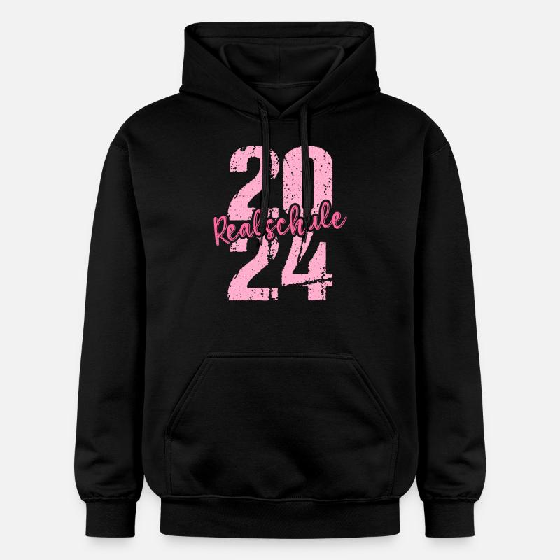 Lycée Jeunes Filles Lycée 2024 - Sweat à capuche Softstyle® Gildan Unisexe - noir