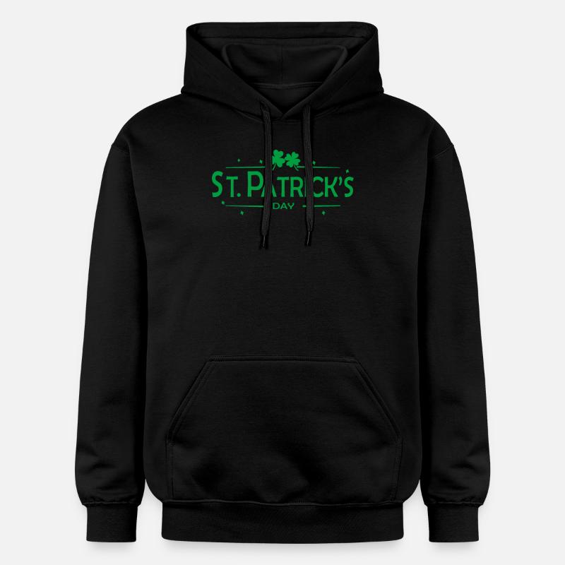 Irlandais de la Saint-Patrick - Sweat à capuche Softstyle® Gildan Unisexe - noir