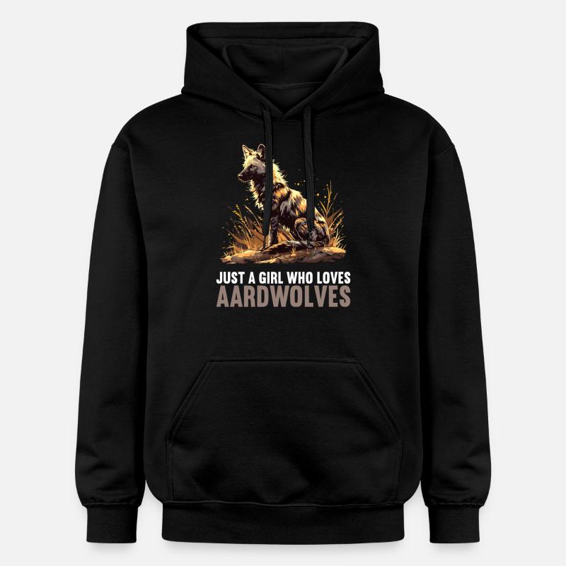 Aardwolves Aardwolf - Gildan Unisex Softstyle® Midweight Hoodie - black