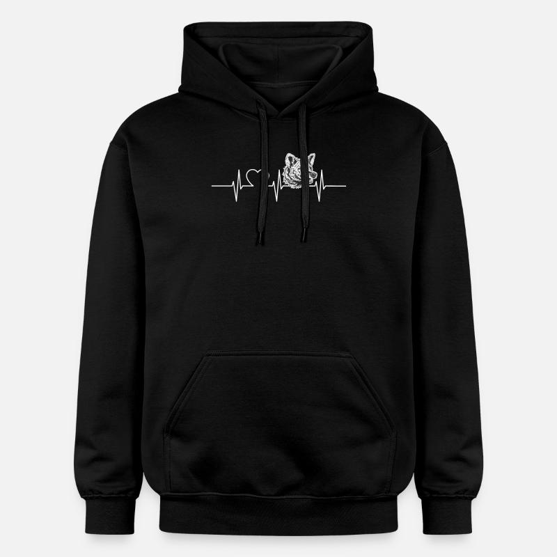 Aardwolves Aardwolf - Gildan Unisex Softstyle® Midweight Hoodie - black