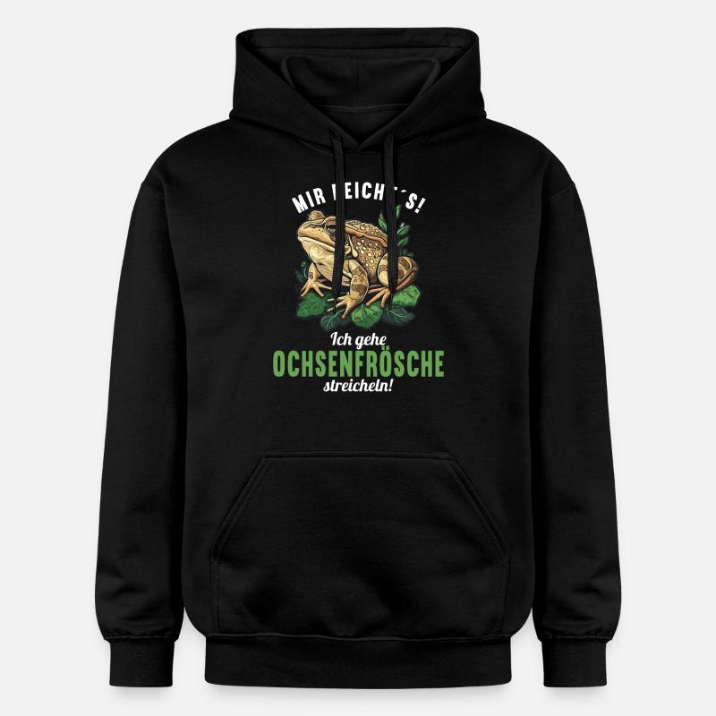 Grenouilles-taureaux Grenouille-taureau - Sweat à capuche Softstyle® Gildan Unisexe - noir