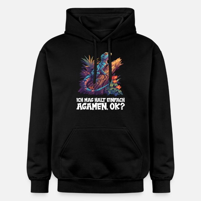 Agamen Agame - Sweat à capuche Softstyle® Gildan Unisexe - noir