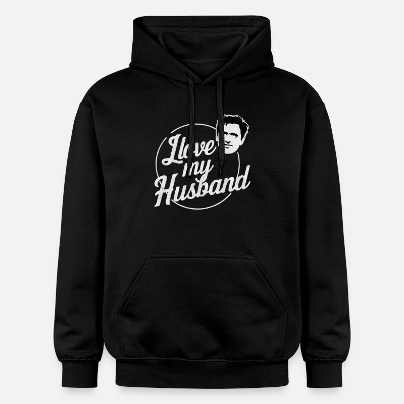J’AIME MON MARI - Sweat à capuche Softstyle® Gildan Unisexe - noir