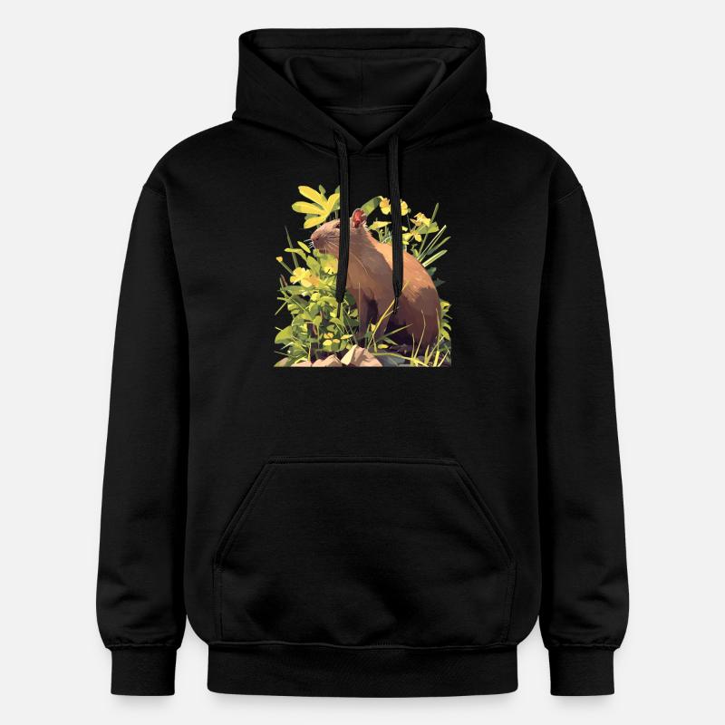 Agouti Agutis Aguti - Sweat à capuche Softstyle® Gildan Unisexe - noir