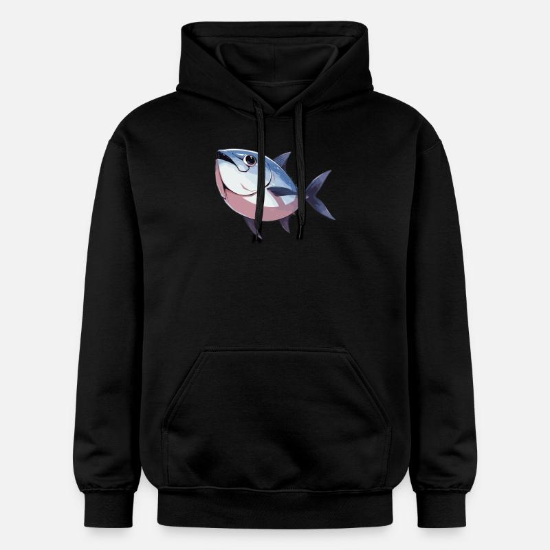 Thon Thunfische Thunfisch - Sweat à capuche Softstyle® Gildan Unisexe - noir