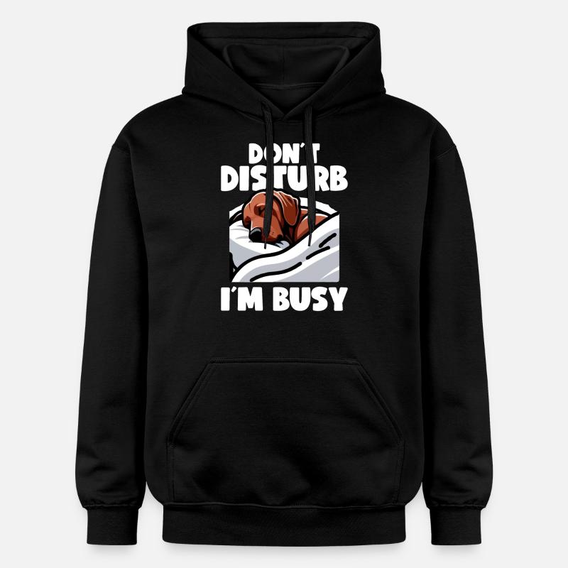 Rhodesian Ridgeback Dog Rhodesian Ridgebacks - Gildan Unisex Softstyle® Midweight Hoodie - black