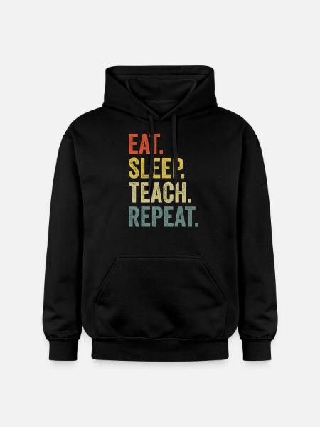 teacher statement - Gildan Unisex Softstyle® Midweight Hoodie - black