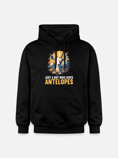 Antelope Antilopen Antilope - Gildan Unisex Softstyle® Midweight Hoodie - black