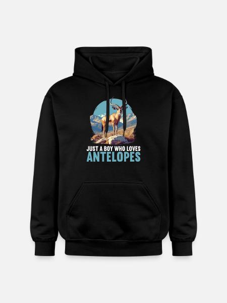 Antelope Antilopen Antilope - Gildan Unisex Softstyle® Midweight Hoodie - Schwarz