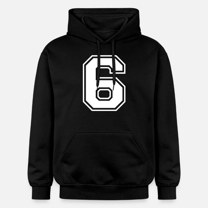 6 - Sweat à capuche Softstyle® Gildan Unisexe - noir