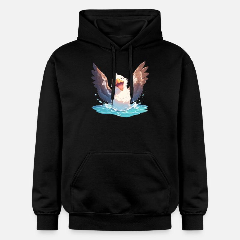 Albatros Albatros - Sweat à capuche Softstyle® Gildan Unisexe - noir