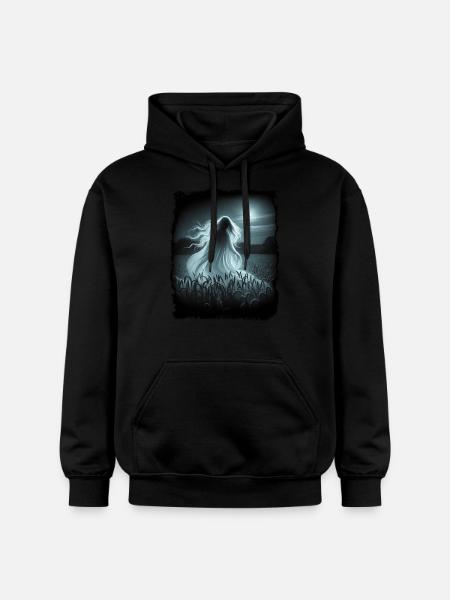 Nightwraith - the Midnight Lady - Gildan Unisex Softstyle® Midweight Hoodie - black