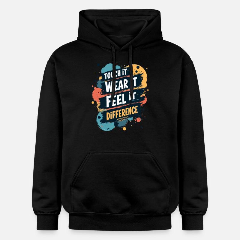 SENTEZ LA DIFFÉRENCE - Sweat à capuche Softstyle® Gildan Unisexe - noir