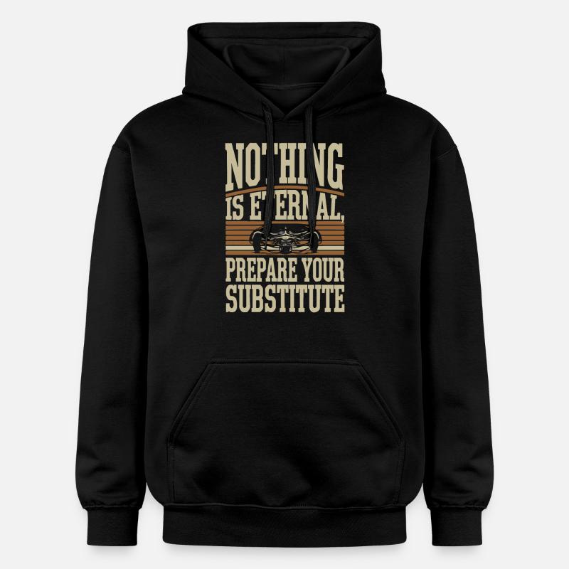 RIEN N’EST ÉTERNEL - Sweat à capuche Softstyle® Gildan Unisexe - noir