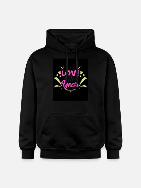 Nouvel An 6 - Sweat à capuche Softstyle® Gildan Unisexe - noir