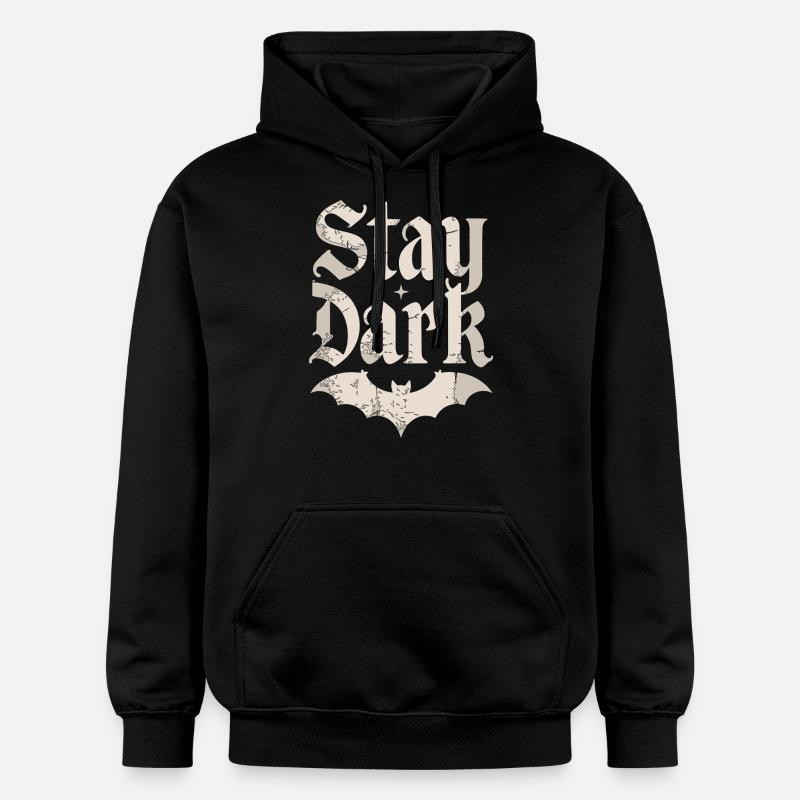 RESTEZ DANS L’OBSCURITÉ - Sweat à capuche Softstyle® Gildan Unisexe - noir