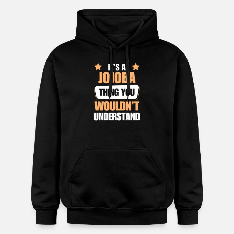 Le jojoba rend tout meilleur - Sweat à capuche Softstyle® Gildan Unisexe - noir
