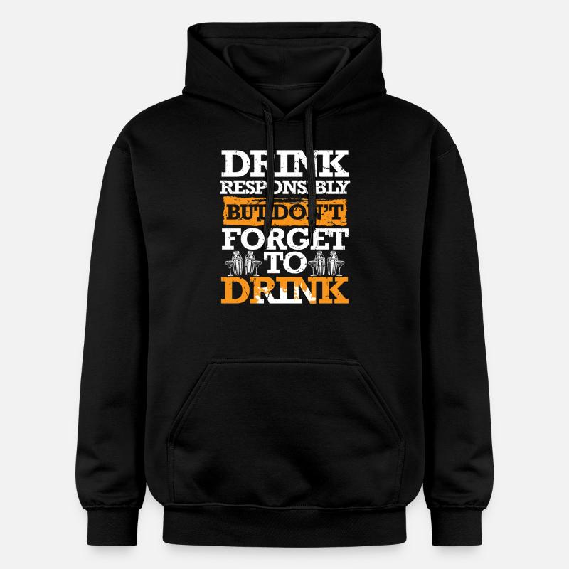 Bartender Bartender Bartending - Gildan Unisex Softstyle® Midweight Hoodie - black