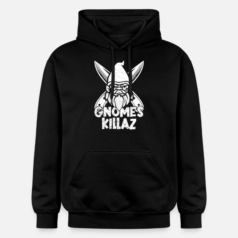 Gnome Costume Hommes Gnomes Killaz - Sweat à capuche Softstyle® Gildan Unisexe - noir