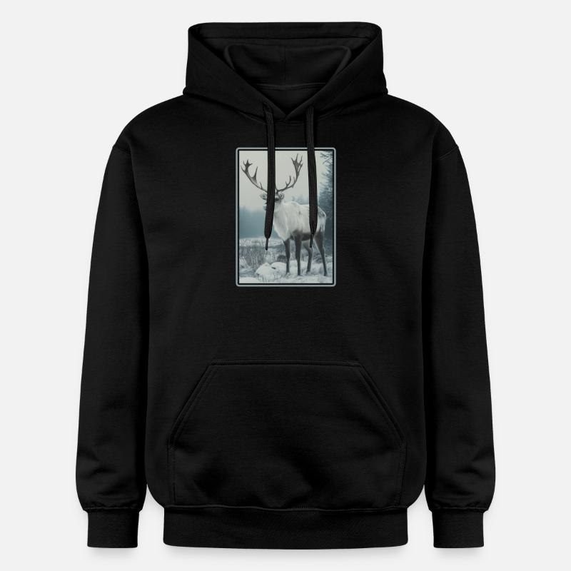 Renne Renne - Sweat à capuche Softstyle® Gildan Unisexe - noir