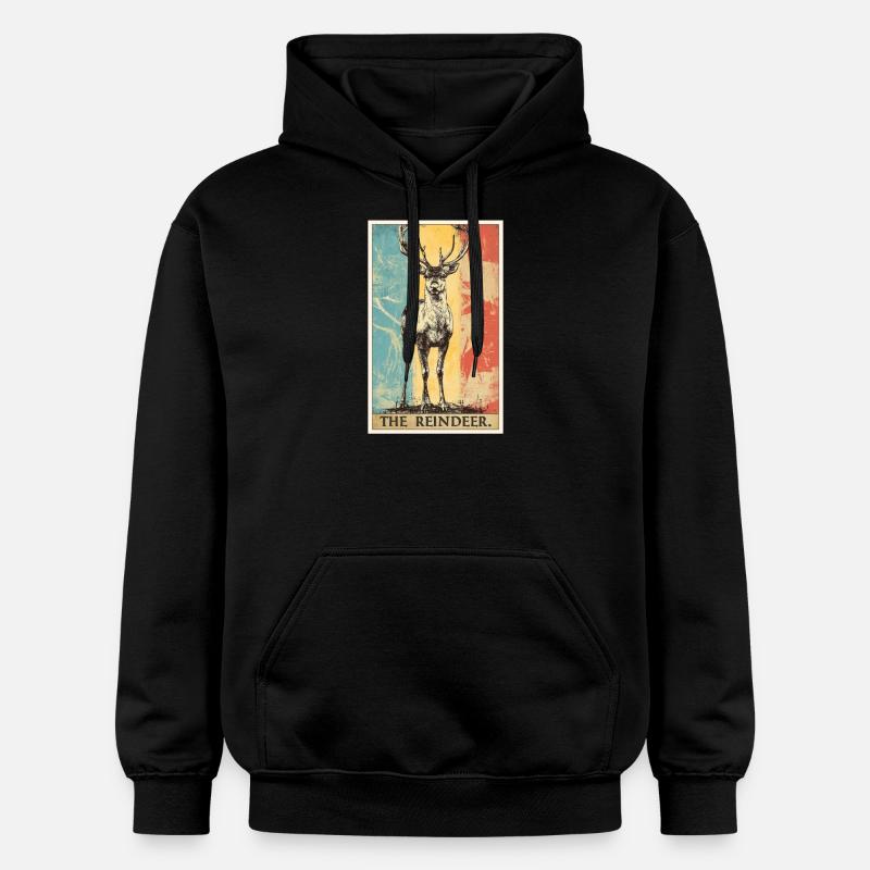 Renne Renne - Sweat à capuche Softstyle® Gildan Unisexe - noir
