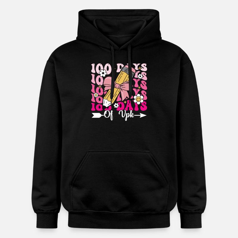 100 jours Vpk - Sweat à capuche Softstyle® Gildan Unisexe - noir