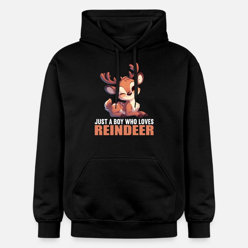 Renne Renne - Sweat à capuche Softstyle® Gildan Unisexe - noir