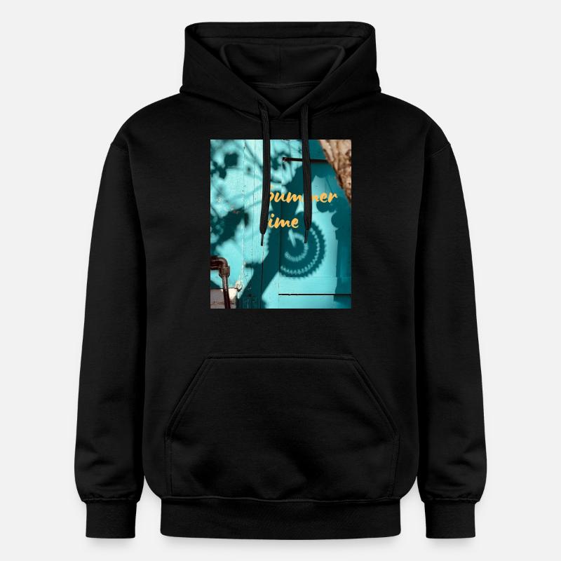 Été - Sweat à capuche Softstyle® Gildan Unisexe - noir