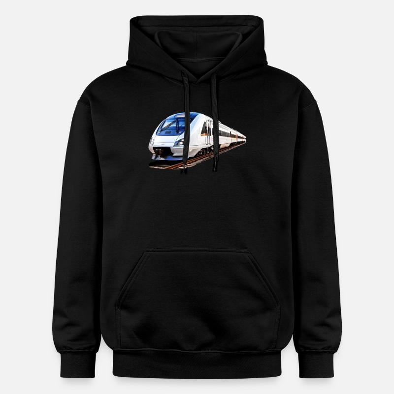 TRAIN DE ZOUG - Sweat à capuche Softstyle® Gildan Unisexe - noir