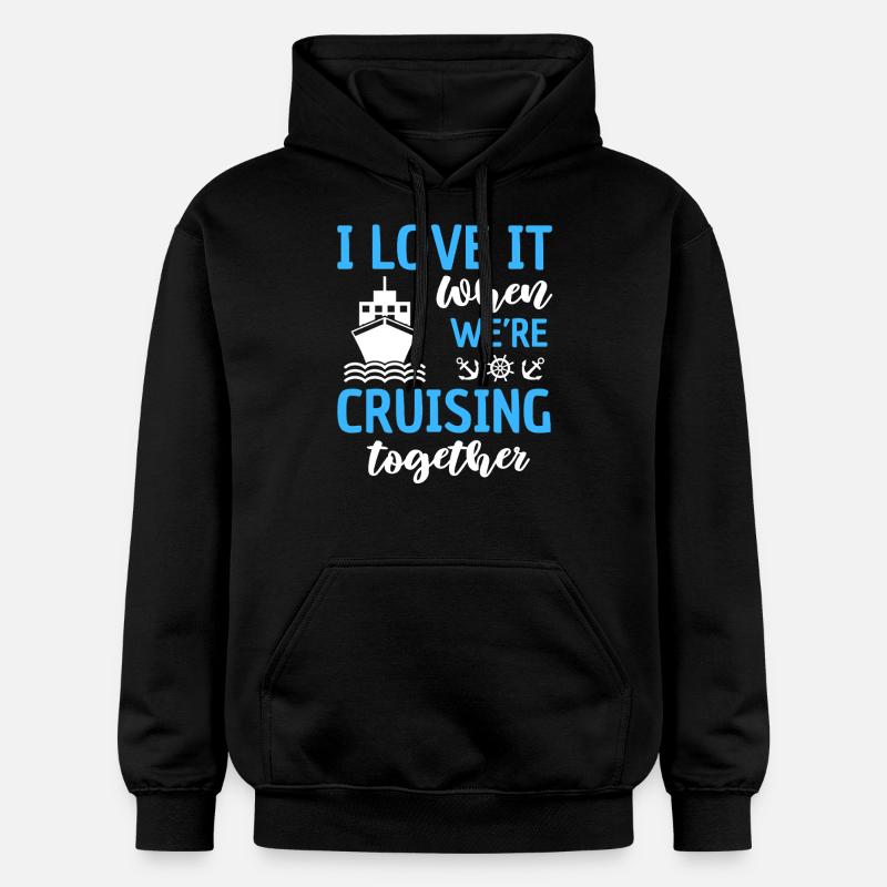 Croisière Croisière Croisière - Sweat à capuche Softstyle® Gildan Unisexe - noir